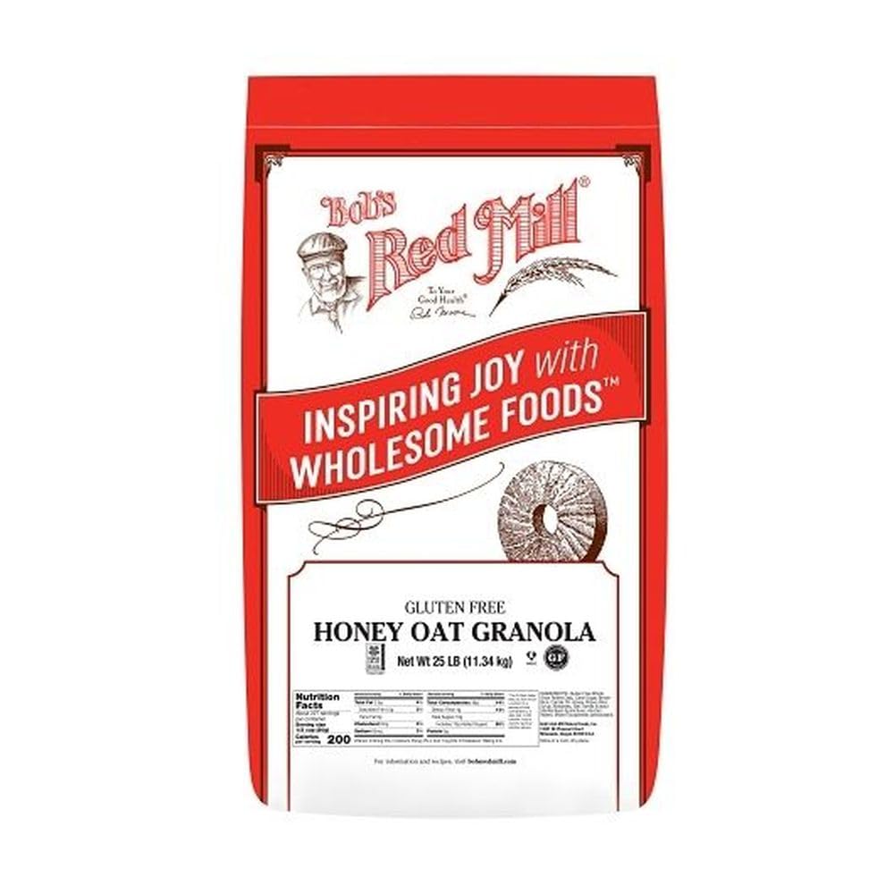 Bobs Red Mill 25 Pound Granola