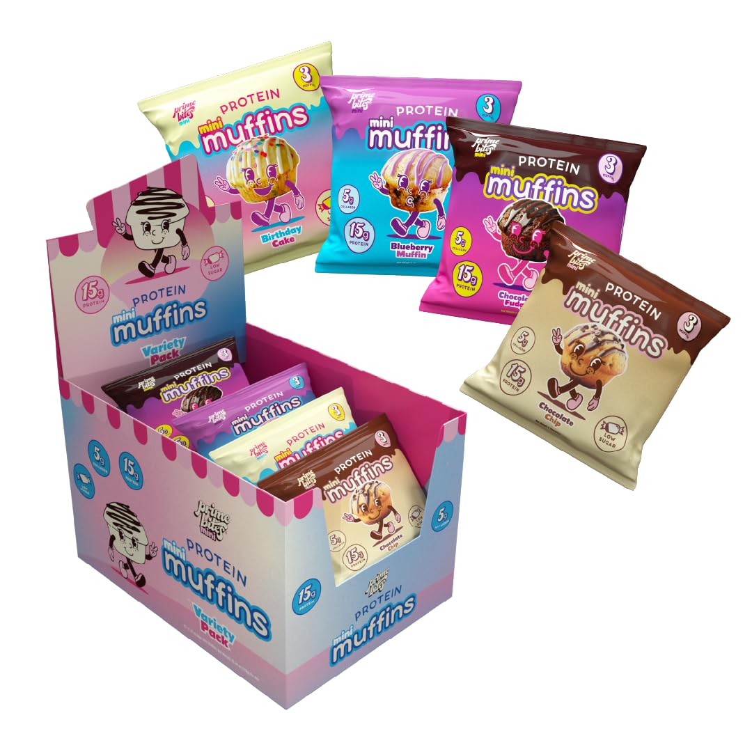 High Protein Low Sugar Mini Muffin Bites