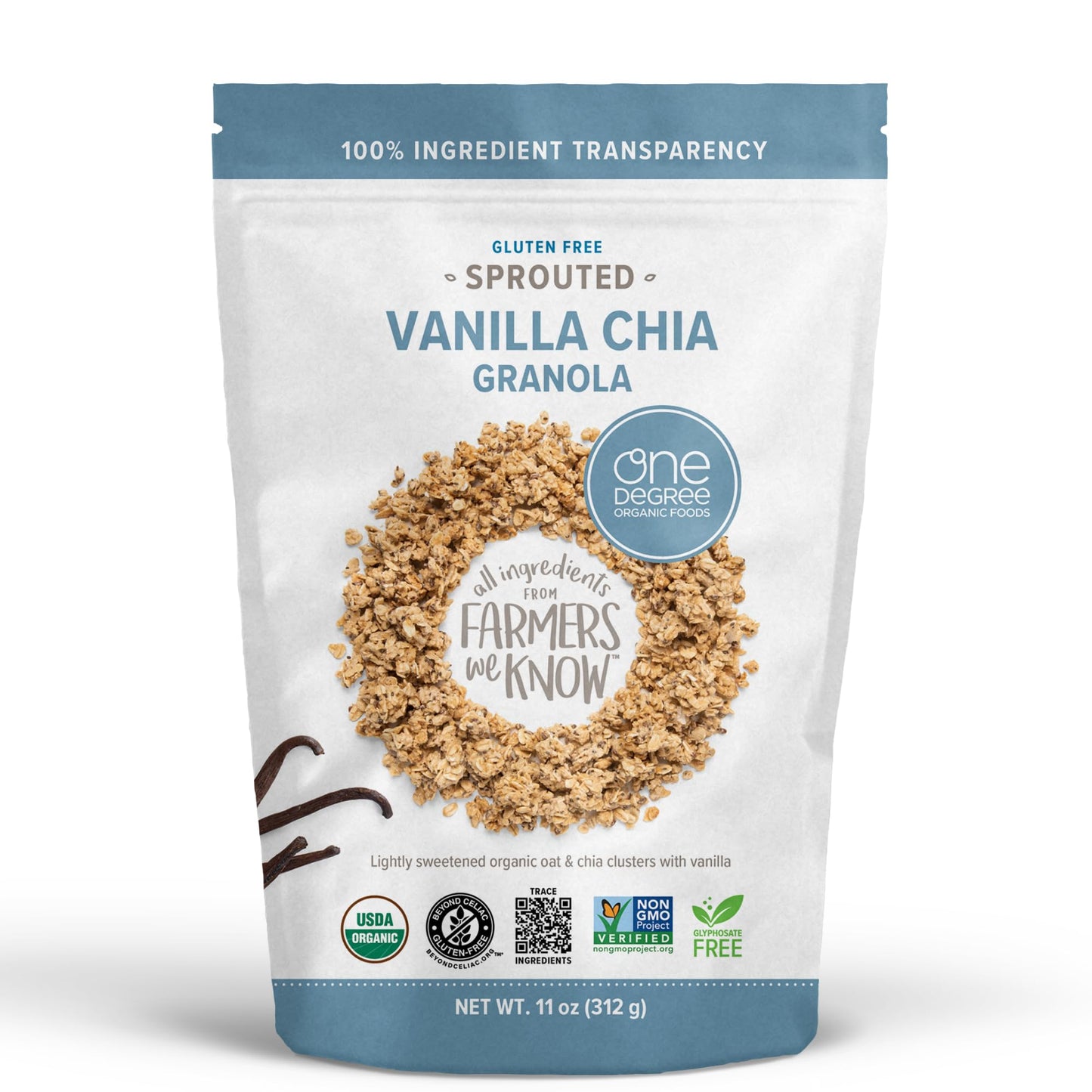 Sprouted Oat Granola – Organic Gluten Free Cereal