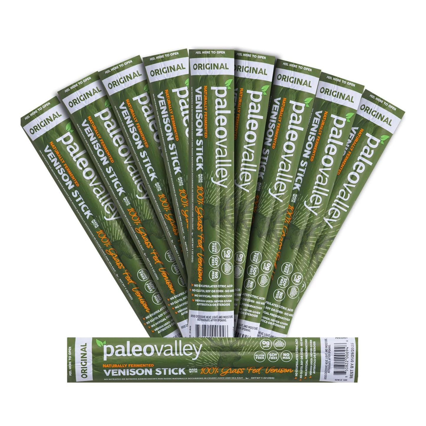 Grass Fed Beef Snack Sticks High Protein