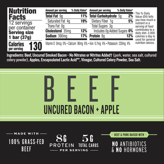Grass Fed Venison Protein Snack Bars