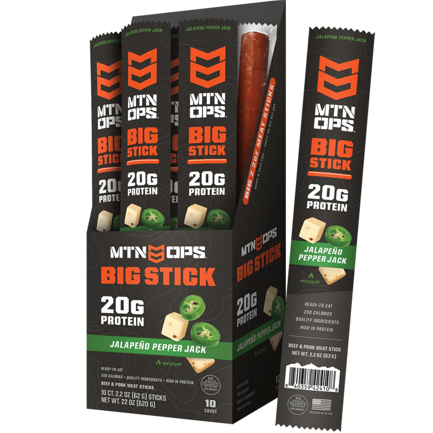 High Protein Beef Snack Sticks