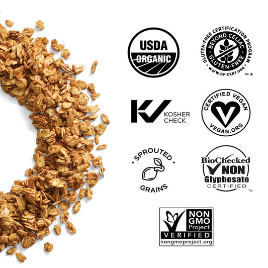 Sprouted Oat Granola – Organic Gluten Free Cereal