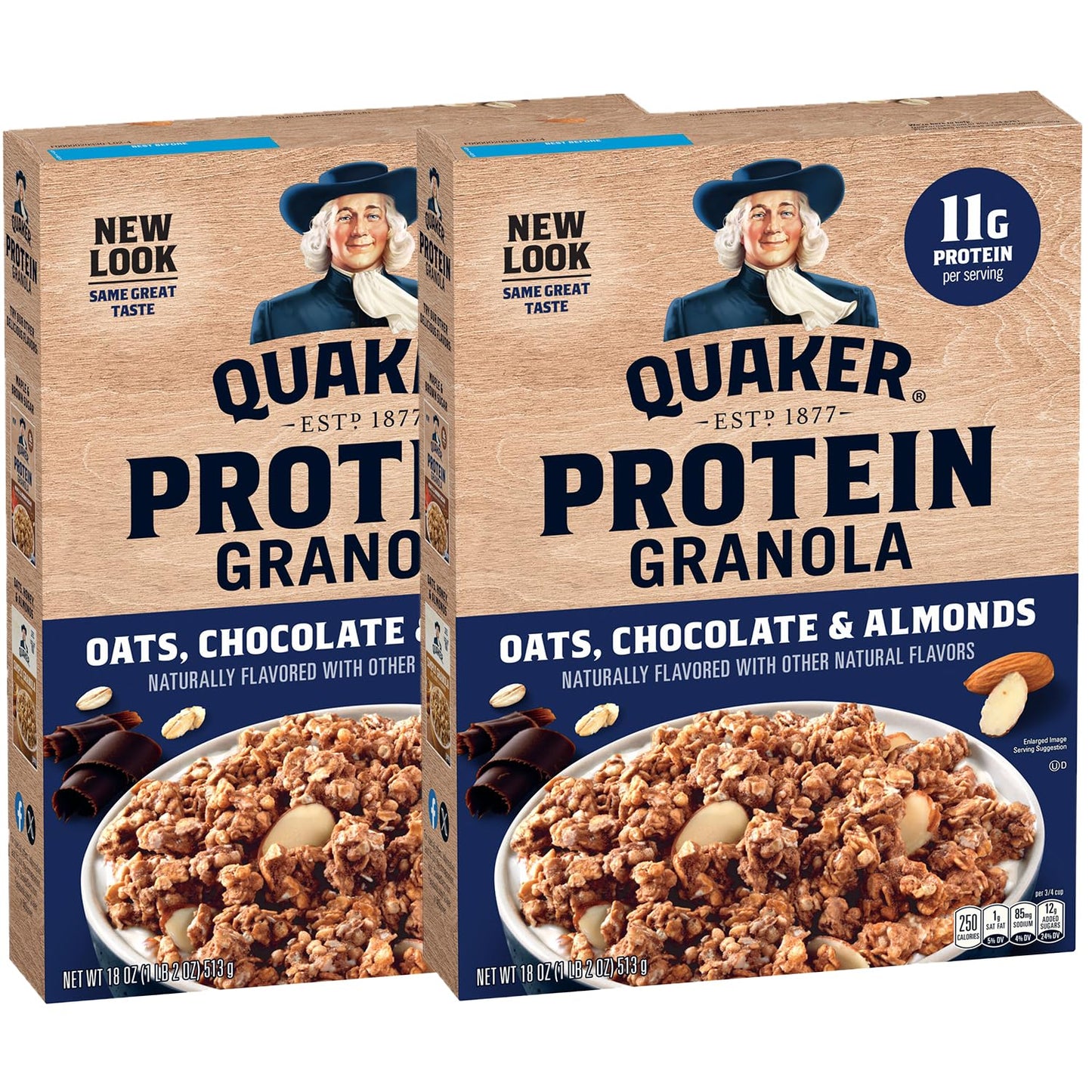 Chocolate Almond Protein Granola – 2 Pack