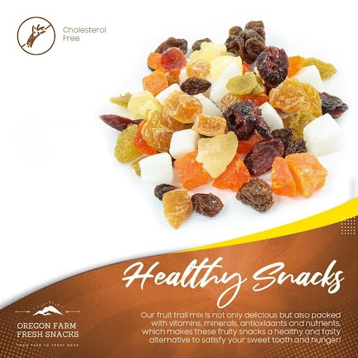 Dried Fruit Snack Mix with Cranberries & Mango