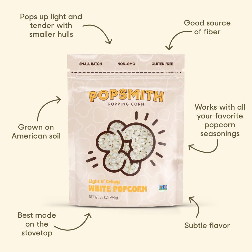Popcorn Kernels – Natural Stovetop Popping