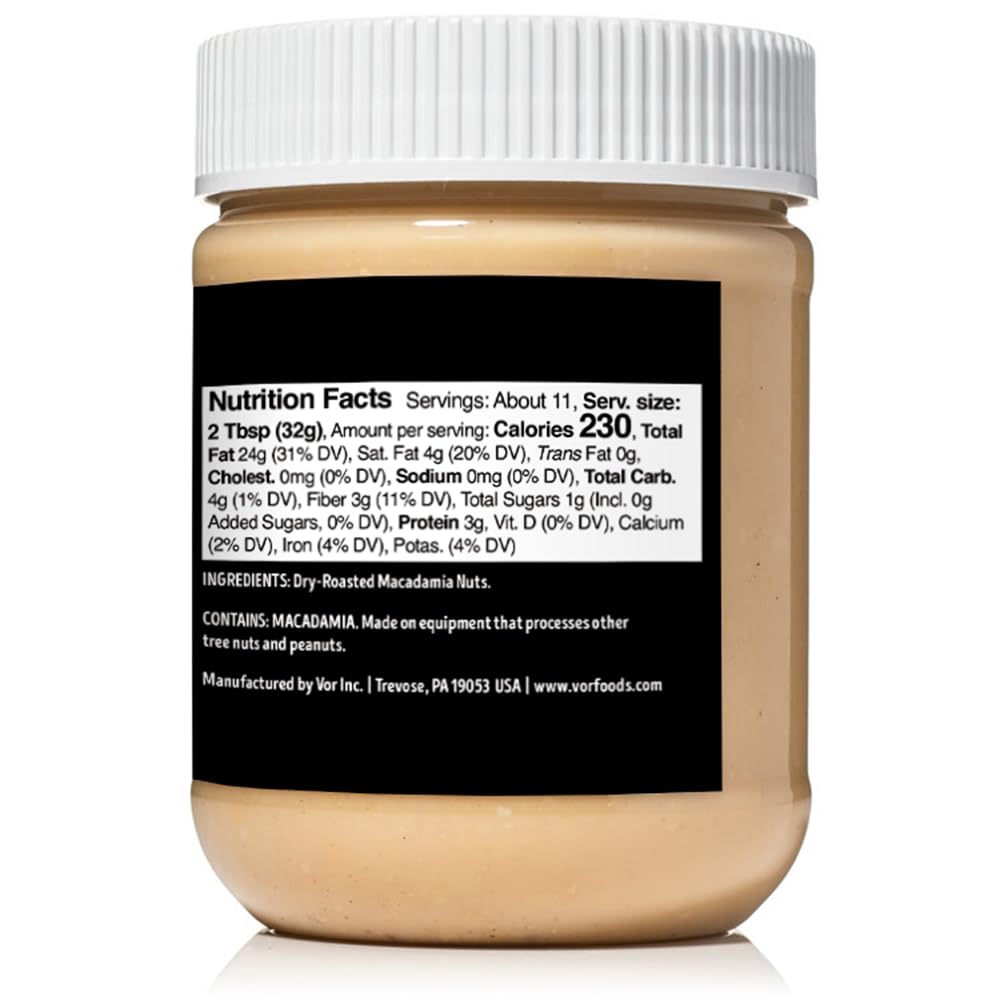 Macadamia Nut Butter – Single Ingredient Spread