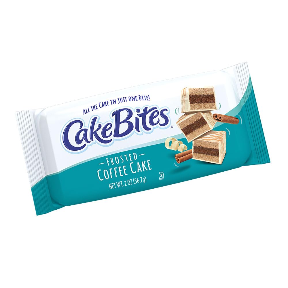 Frosted Coffee Cake Bites – Grab & Go Snack