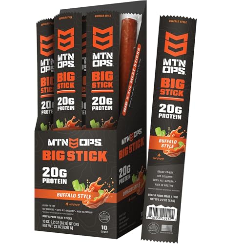 High Protein Beef Snack Sticks