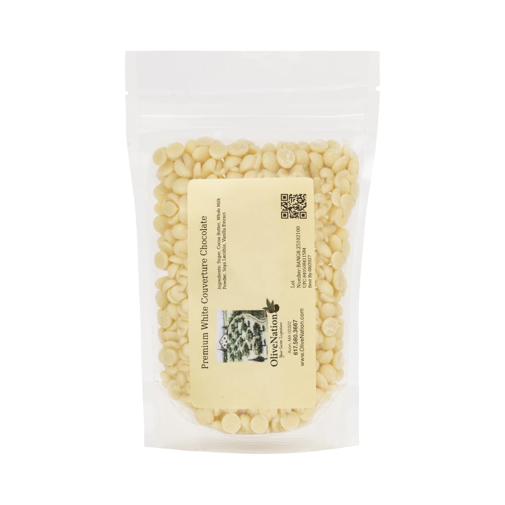 Premium White Chocolate Wafers for Baking