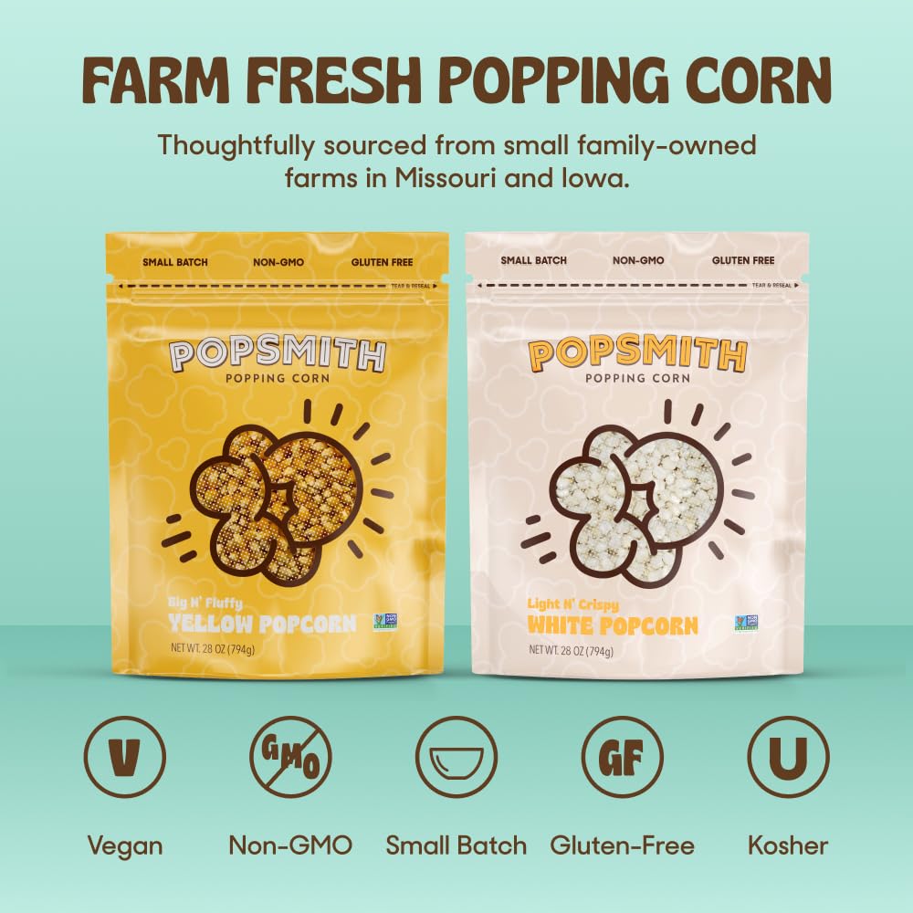 Popcorn Kernels – Natural Stovetop Popping