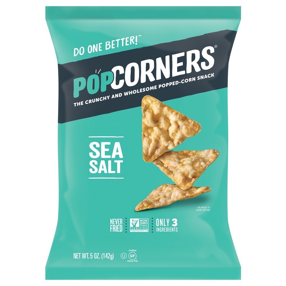 Sea Salt Popcorn Chips – 12 Pack Snack