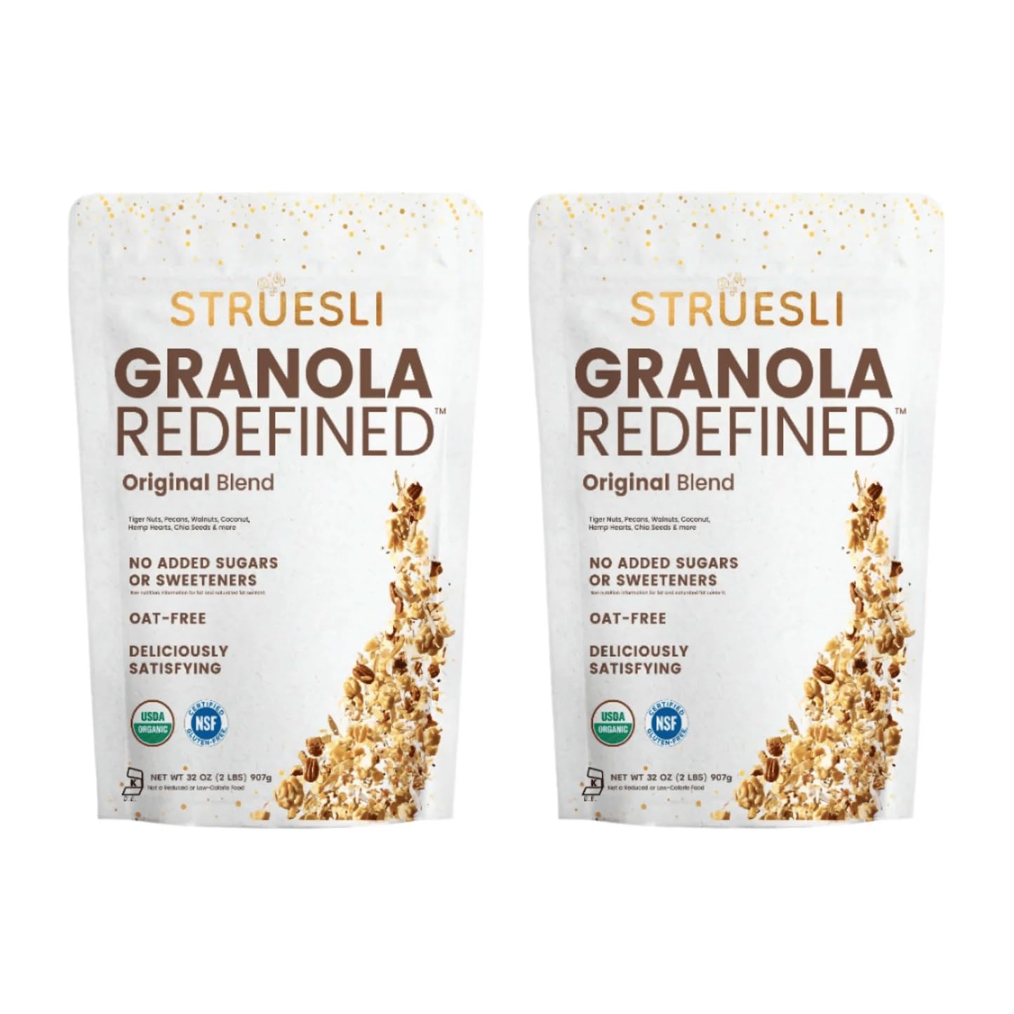 Organic Granola – Grain Free Chia Seed Snack