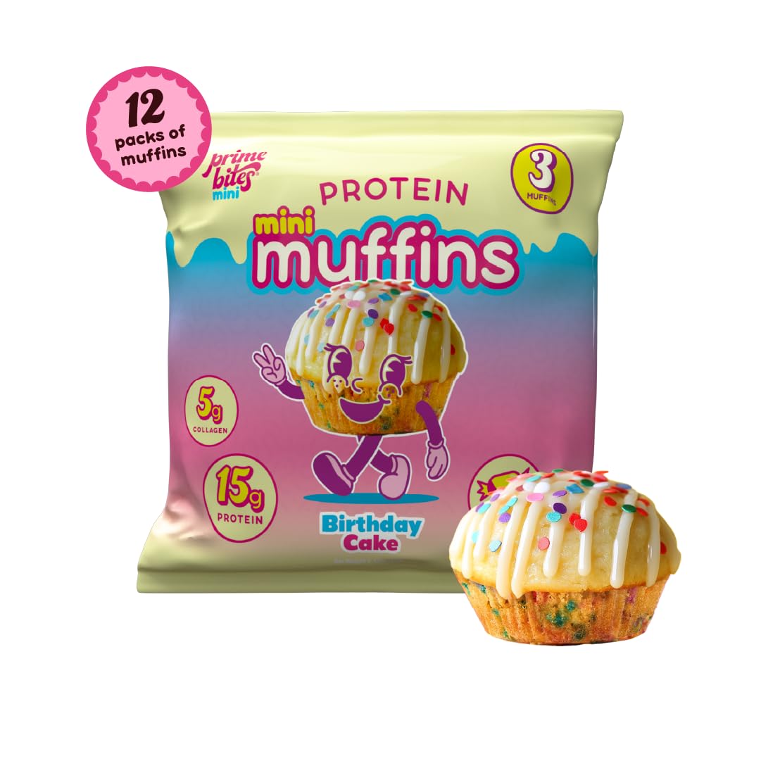 High Protein Low Sugar Mini Muffin Bites