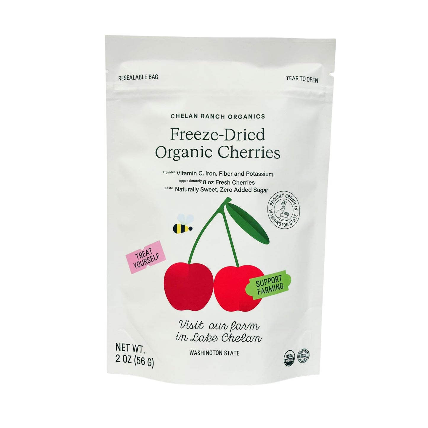 Freeze Dried Organic Cherries – Fruit Snack