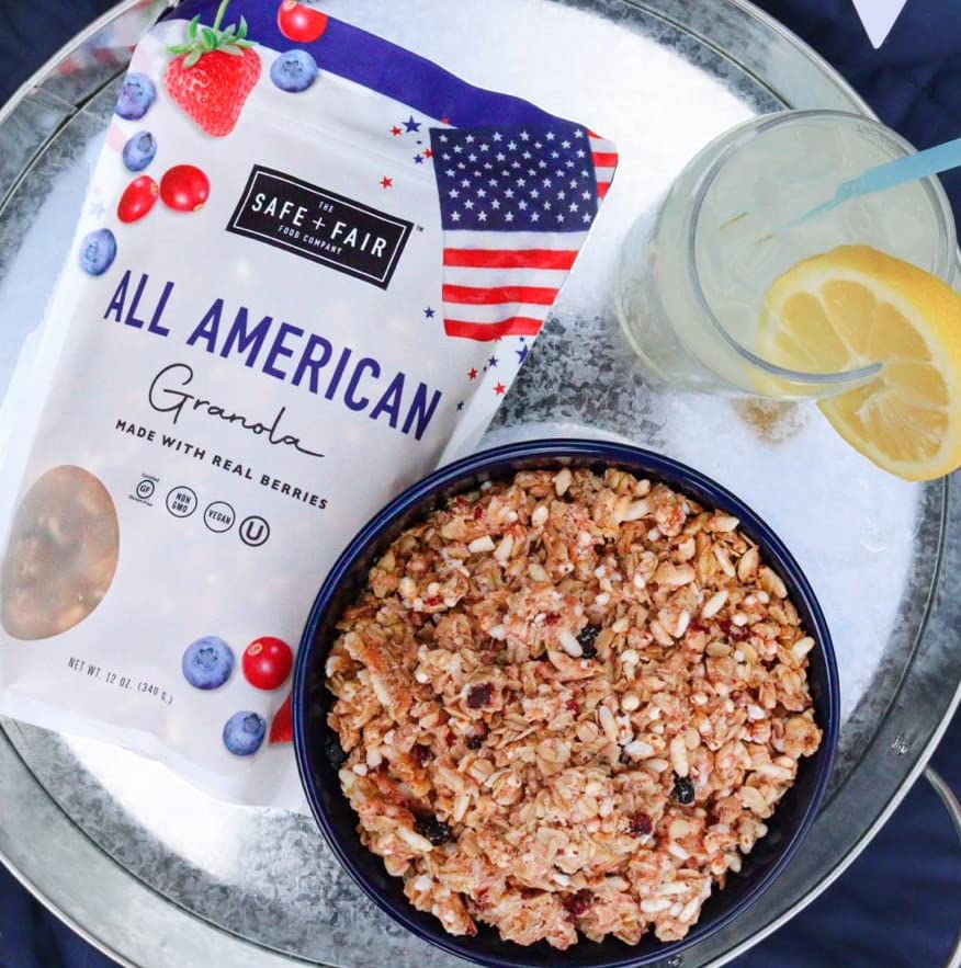 Strawberry Shortcake Granola – Plant Based Snack