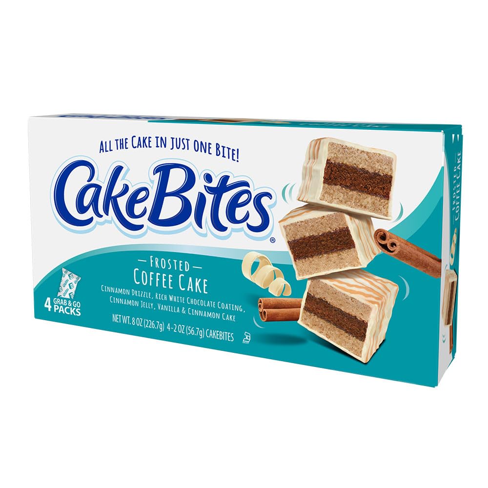Frosted Coffee Cake Bites – Grab & Go Snack