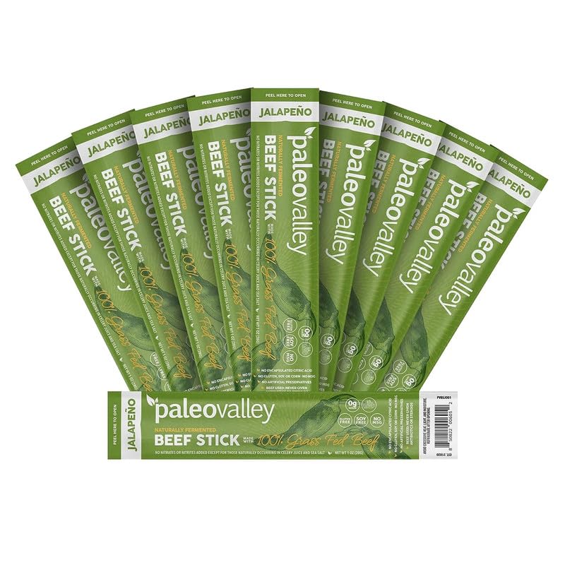 Grass Fed Beef Snack Sticks High Protein