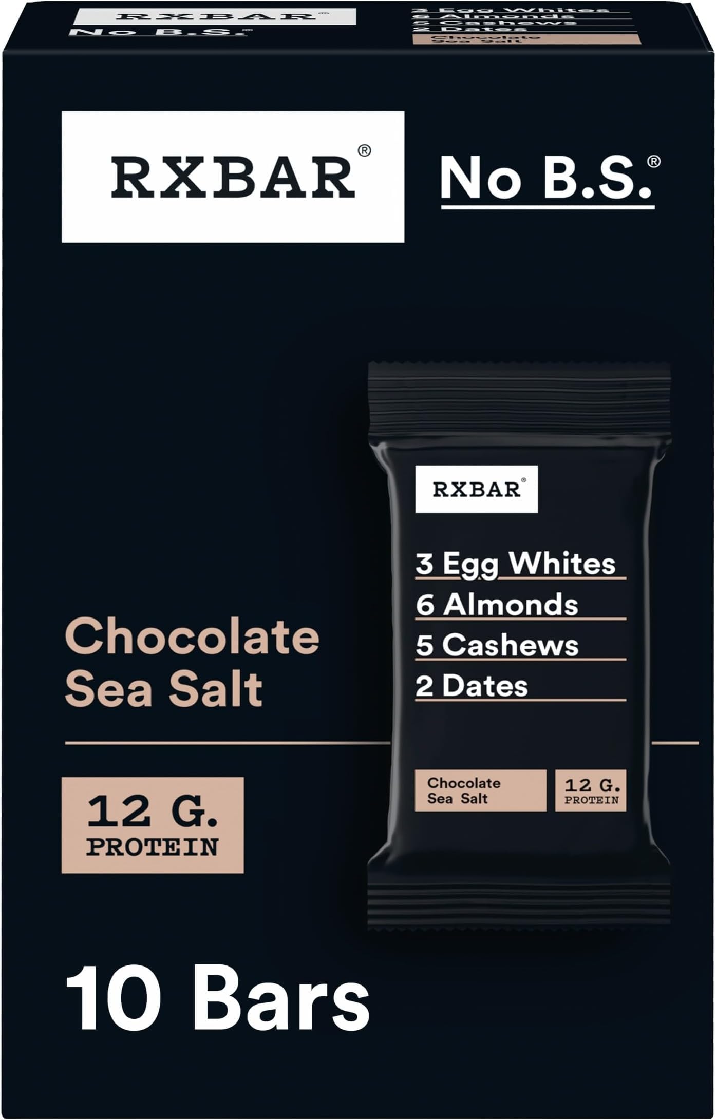 Chocolate Sea Salt Protein Snack Bars
