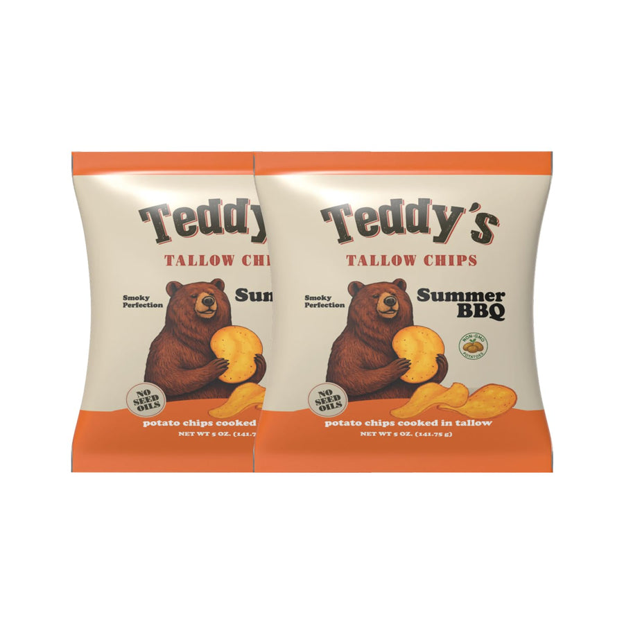Beef Tallow BBQ Potato Chips – Smoky Snack