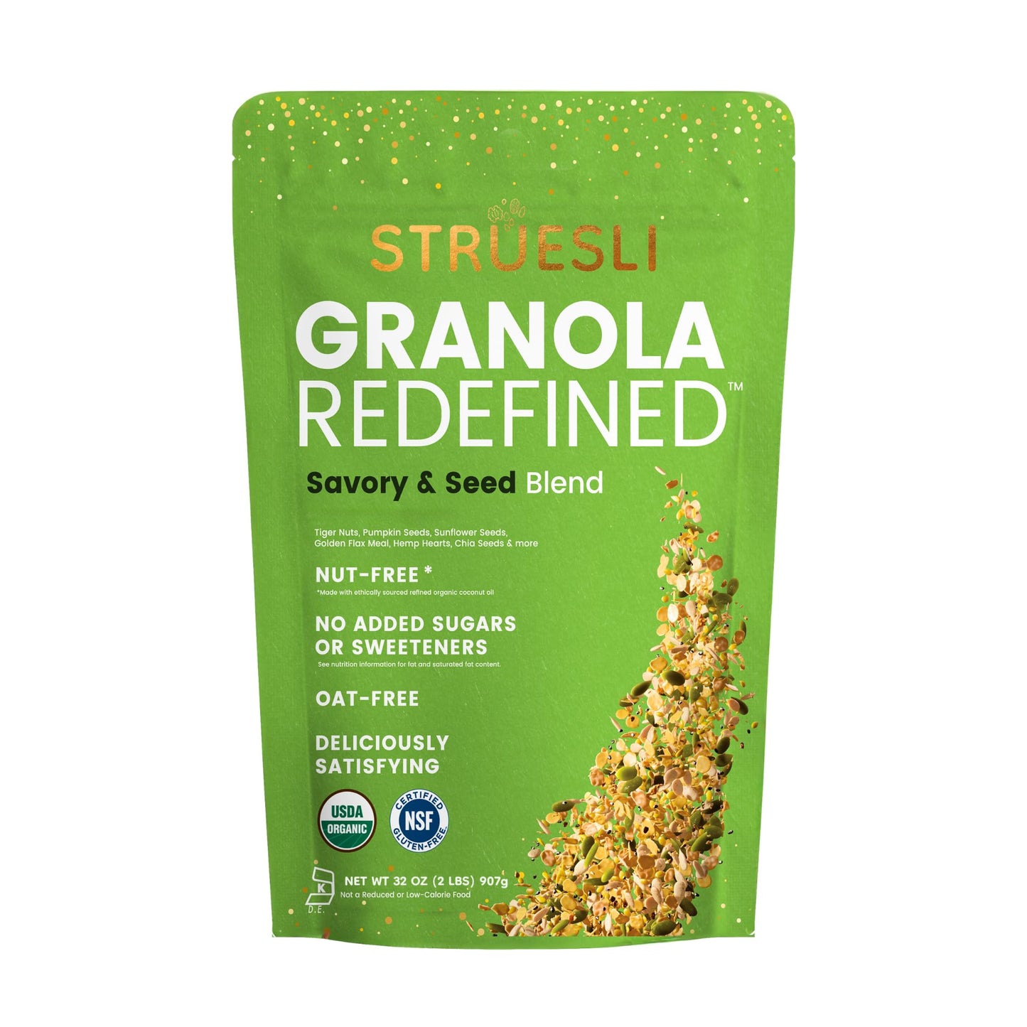 Organic Granola – Grain Free Chia Seed Snack