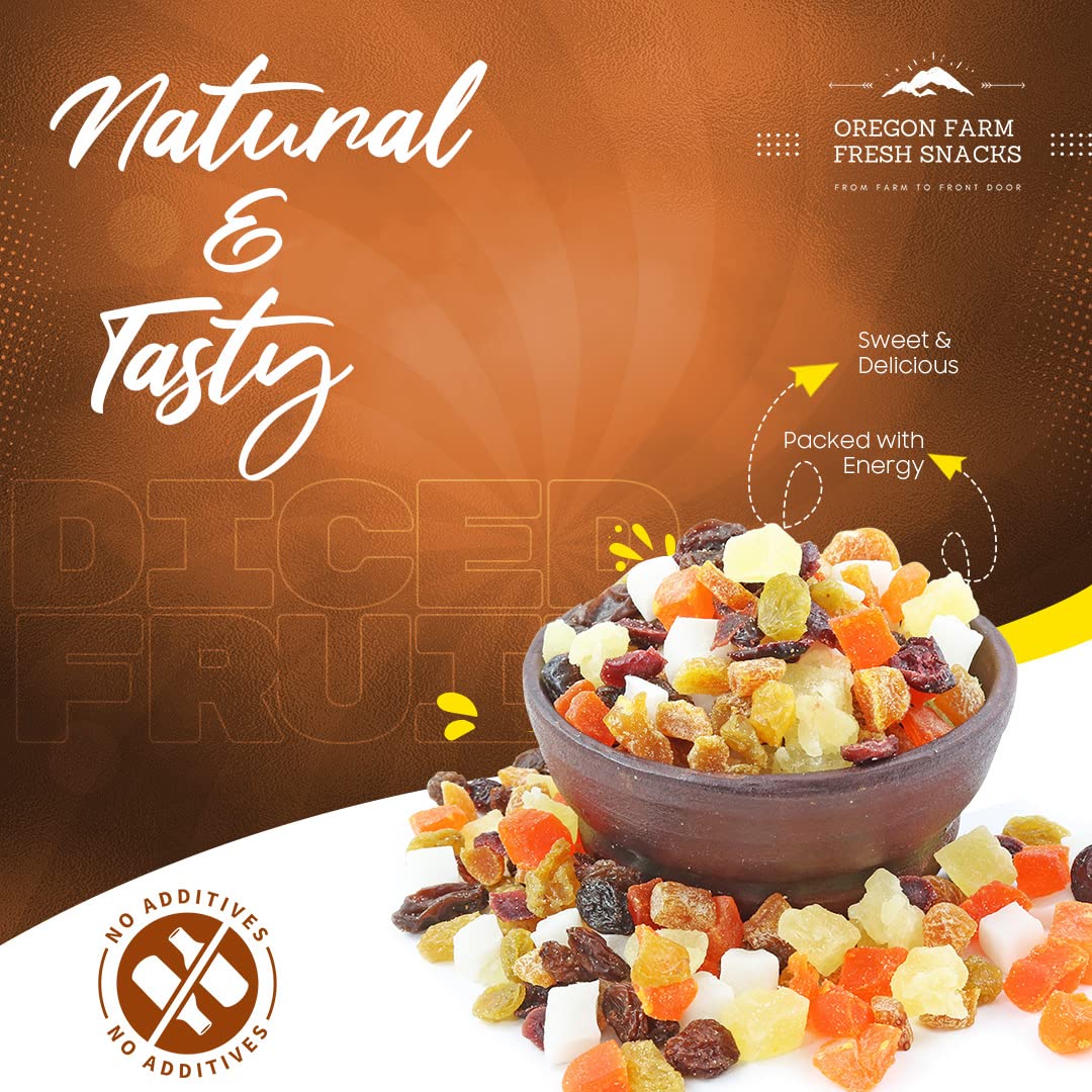 Dried Fruit Snack Mix with Cranberries & Mango