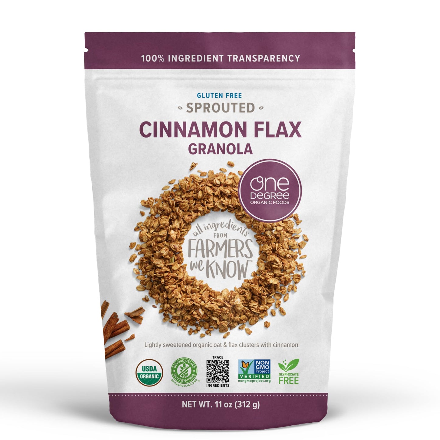 Sprouted Oat Granola – Organic Gluten Free Cereal