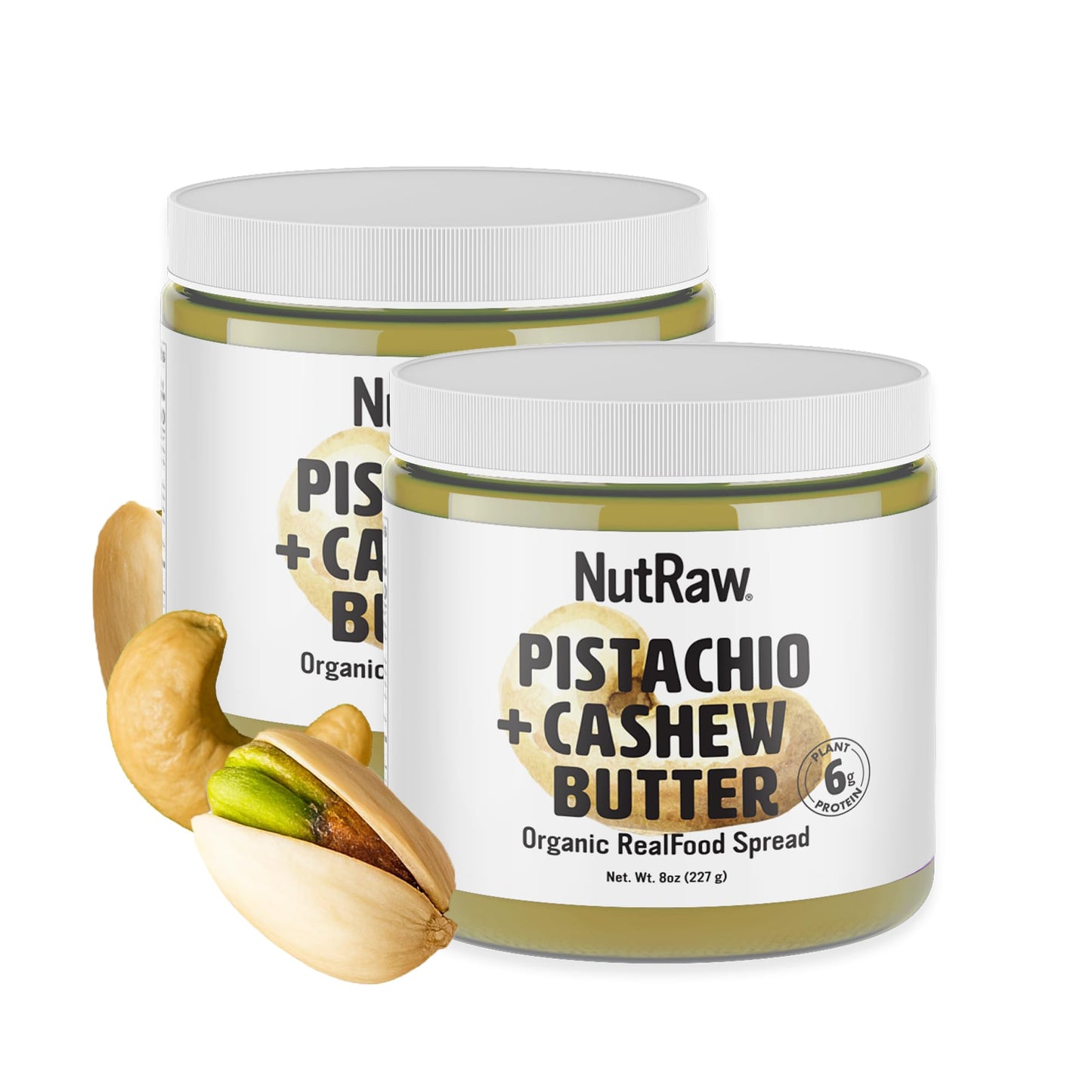 Raw Pistachio Butter – Organic Nut Spread