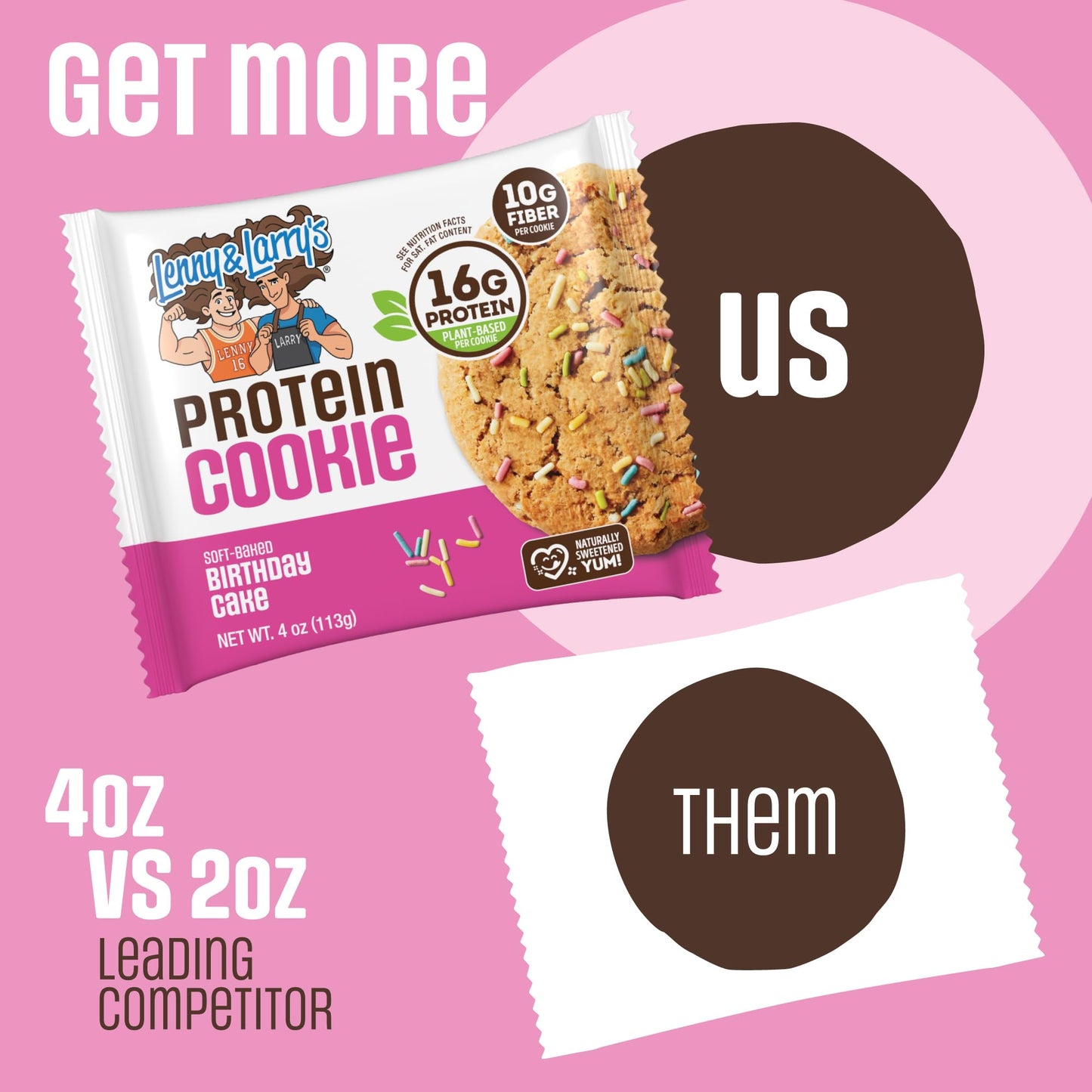Plant Based Protein Cookies – 12 Pack