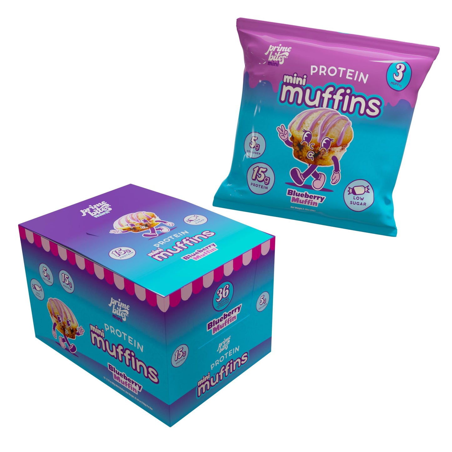 High Protein Low Sugar Mini Muffin Bites