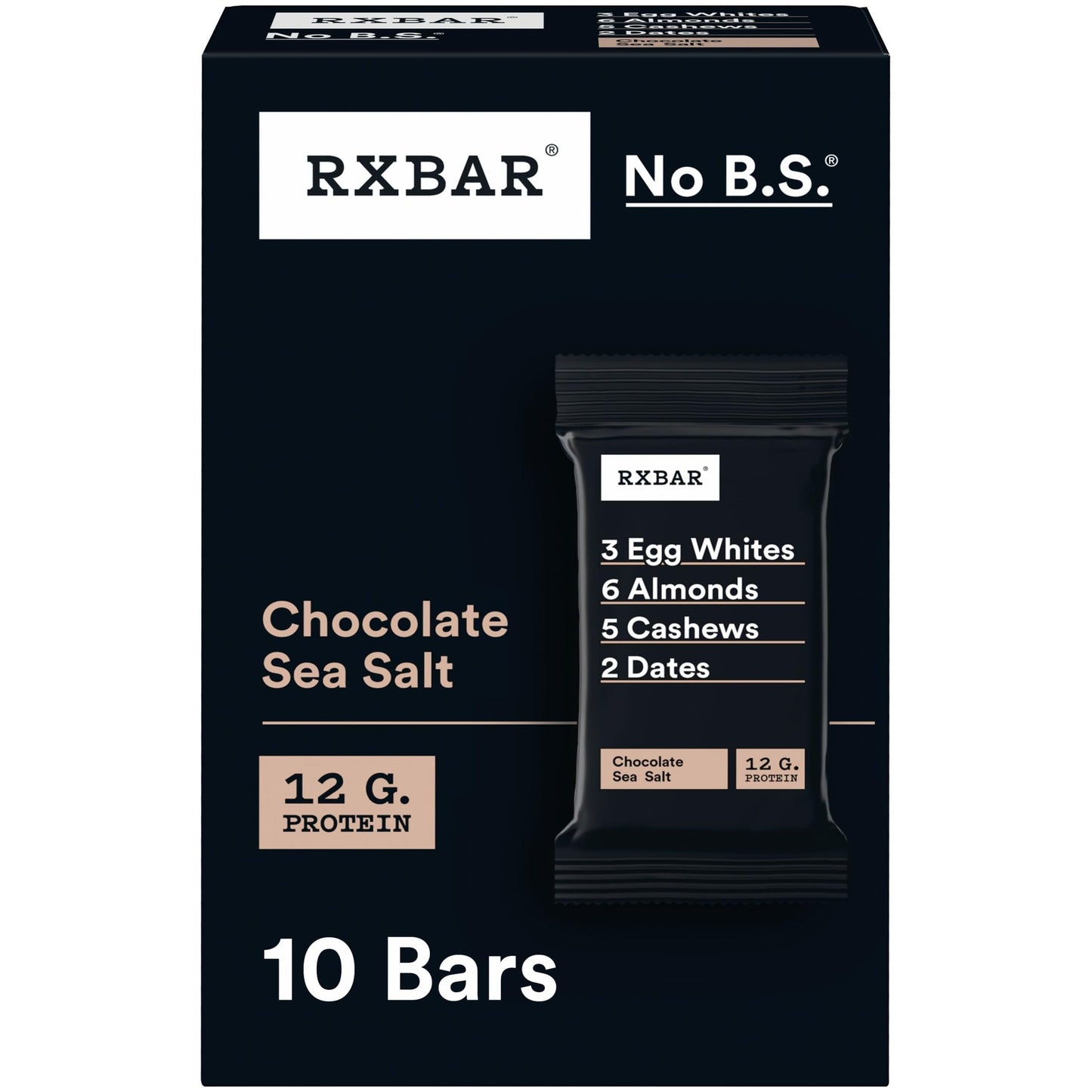 Chocolate Sea Salt Protein Snack Bars
