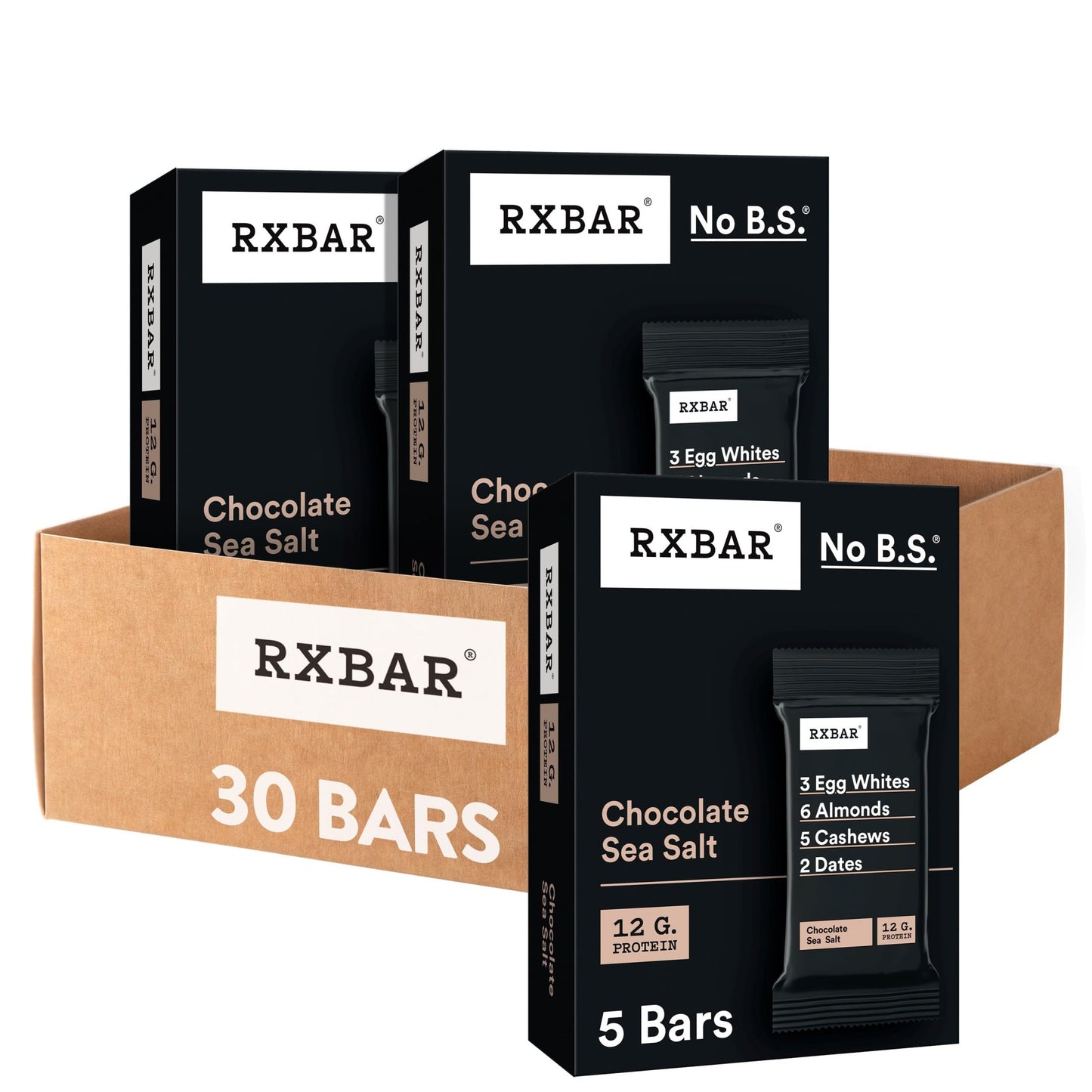 Chocolate Sea Salt Protein Snack Bars