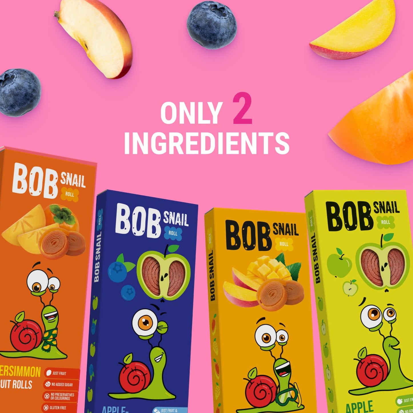Healthy Fruit Roll Snacks – 60 Pack