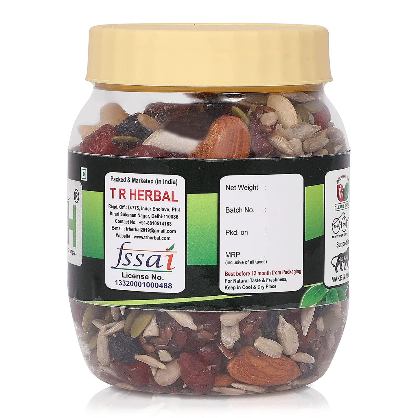 Organic Mixed Nuts & Berries Trail Mix