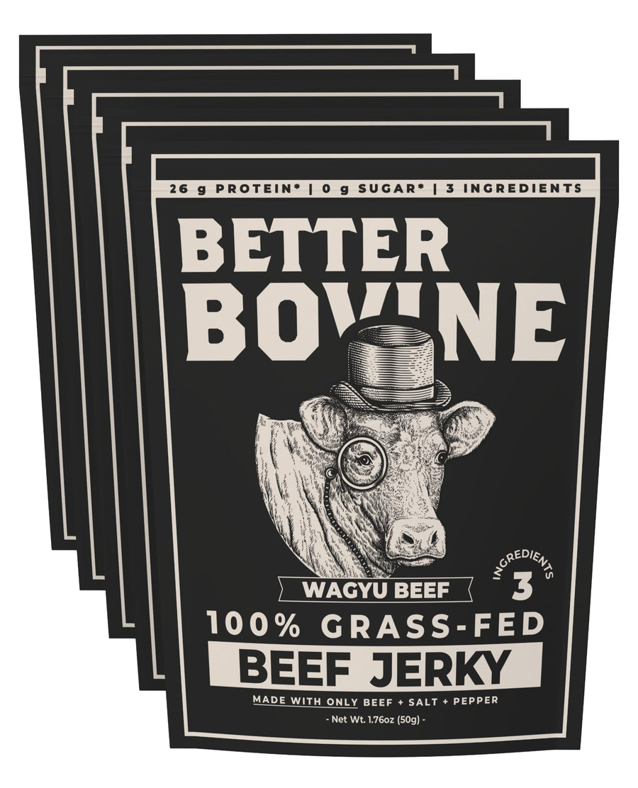 Grass Fed Wagyu Beef Jerky Snack Pack