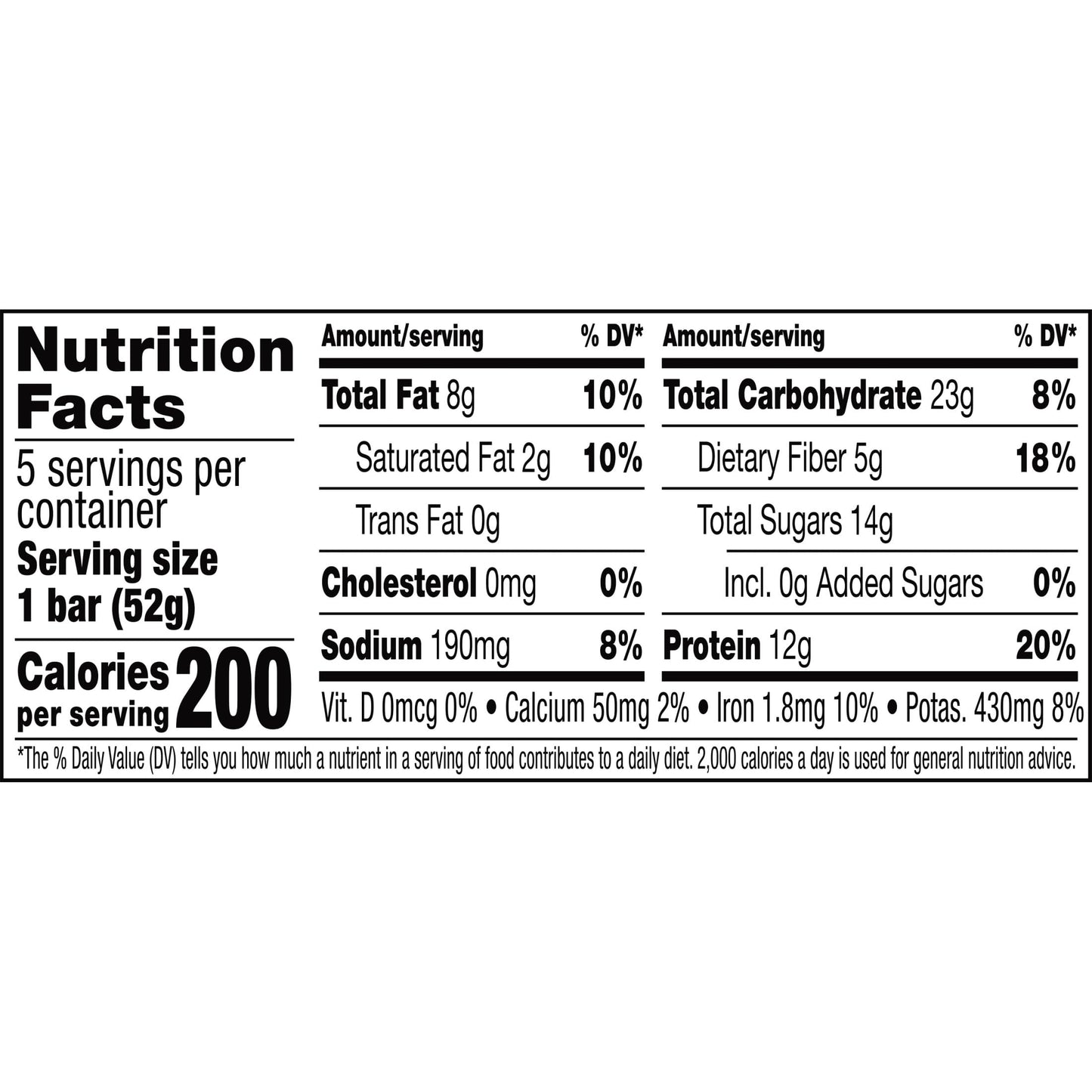 Chocolate Sea Salt Protein Snack Bars