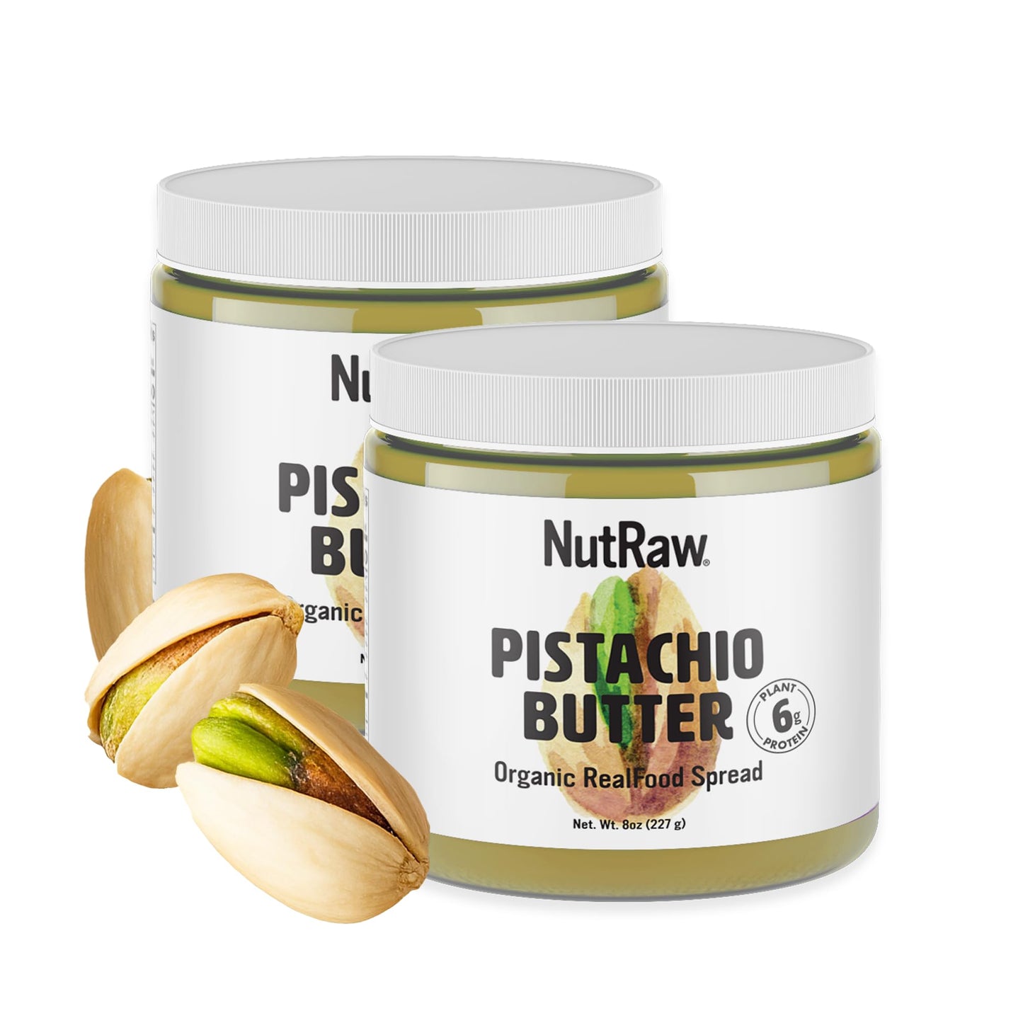 Raw Pistachio Butter – Organic Nut Spread