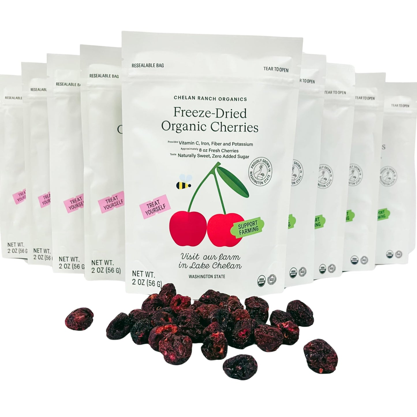 Freeze Dried Organic Cherries – Fruit Snack