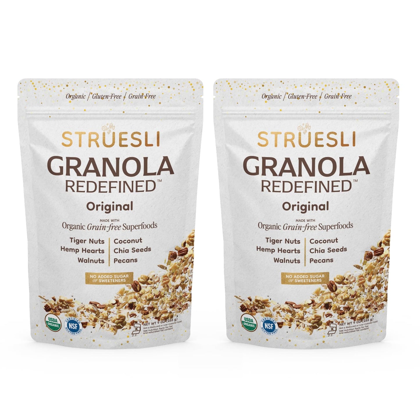 Organic Granola – Grain Free Chia Seed Snack