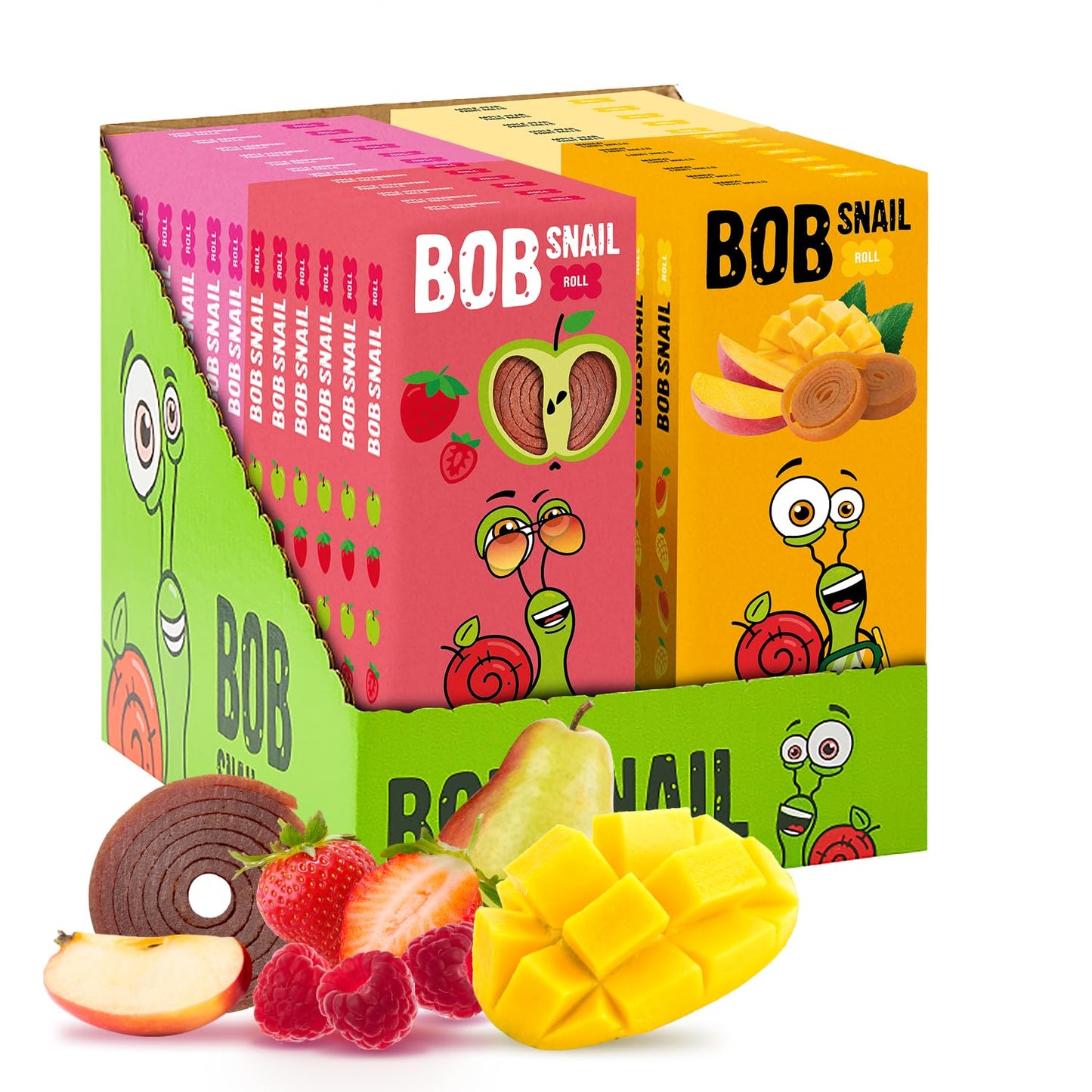 Healthy Fruit Roll Snacks – 60 Pack