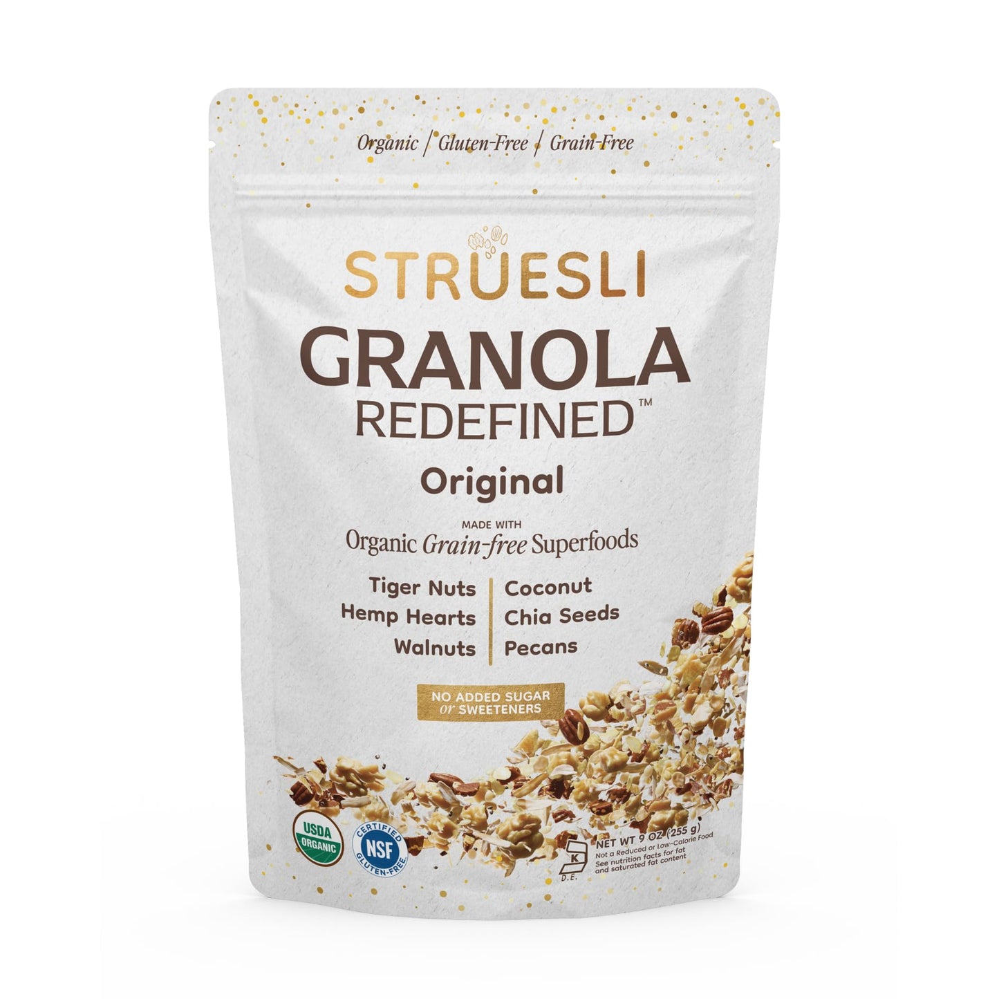 Organic Granola – Grain Free Chia Seed Snack