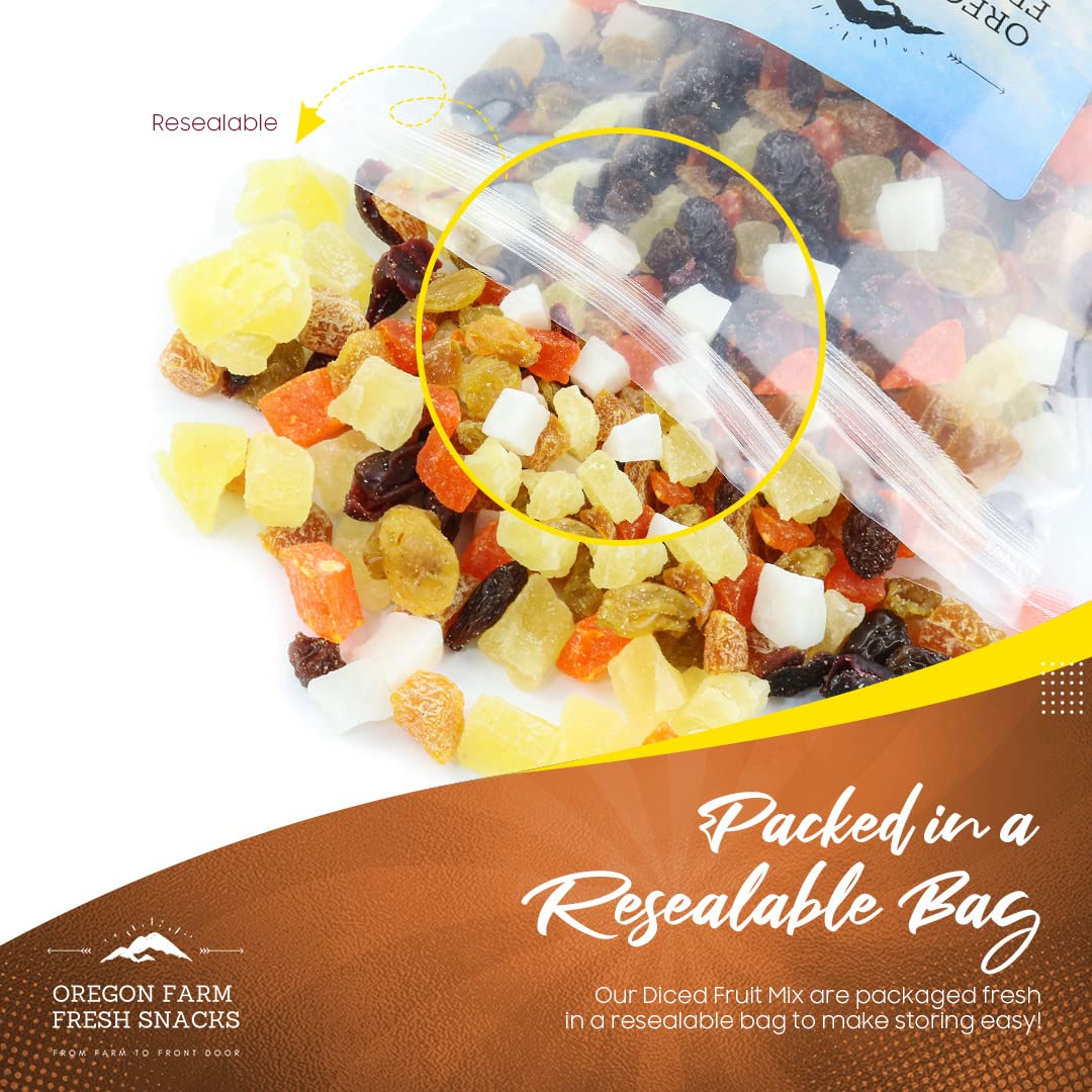 Dried Fruit Snack Mix with Cranberries & Mango