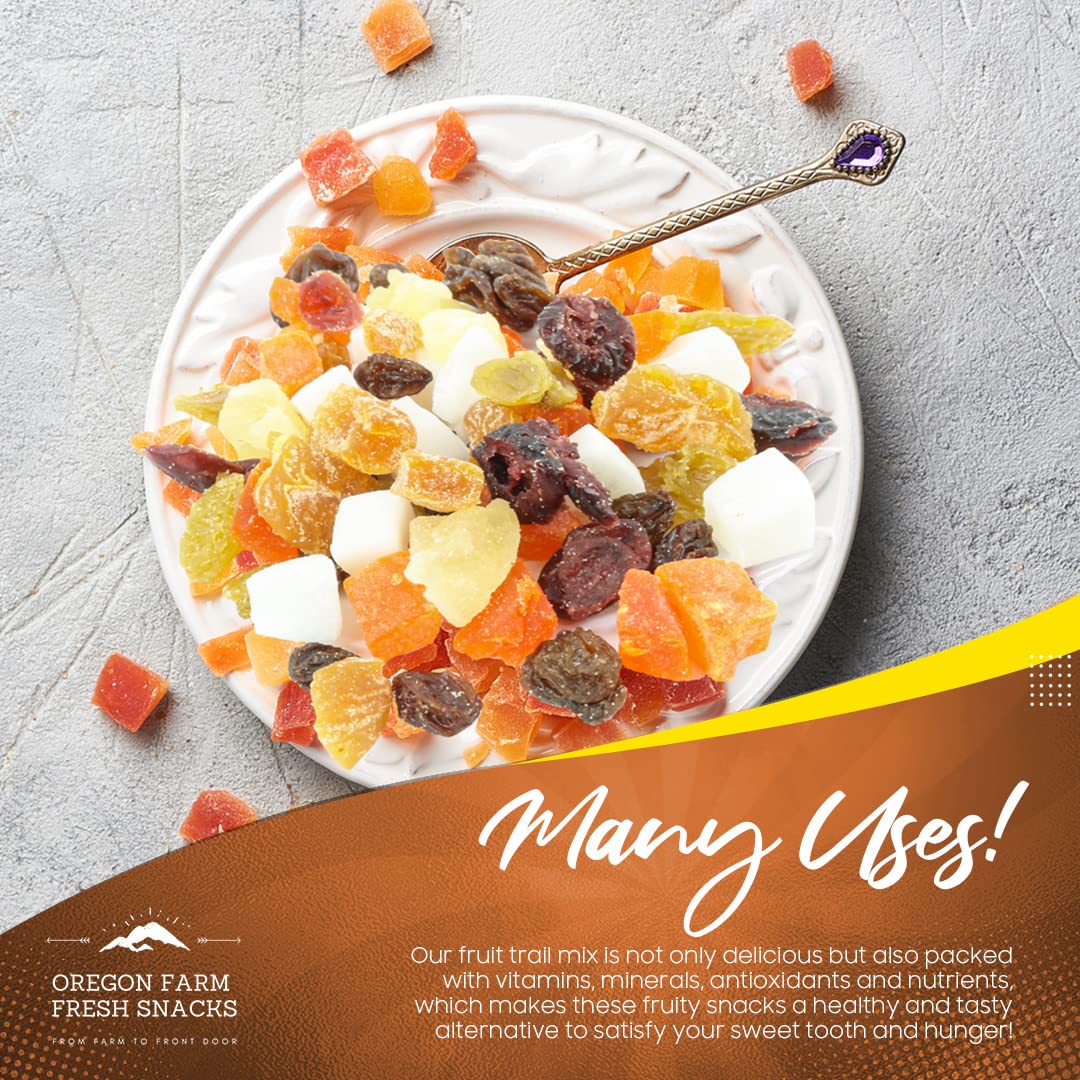 Dried Fruit Snack Mix with Cranberries & Mango
