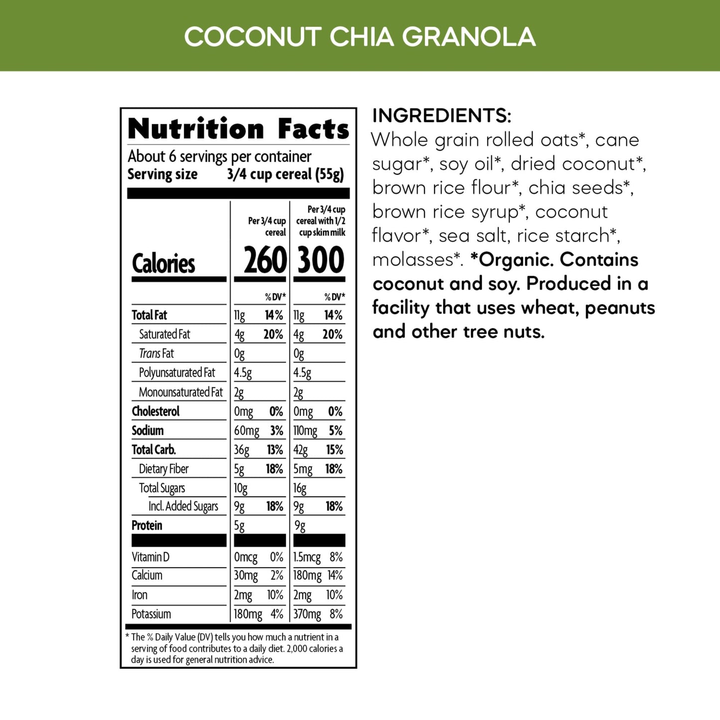 Organic Granola – Natural Breakfast Snack