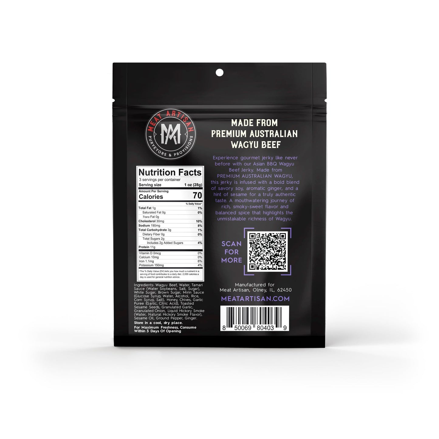 Premium Australian Wagyu Beef Jerky