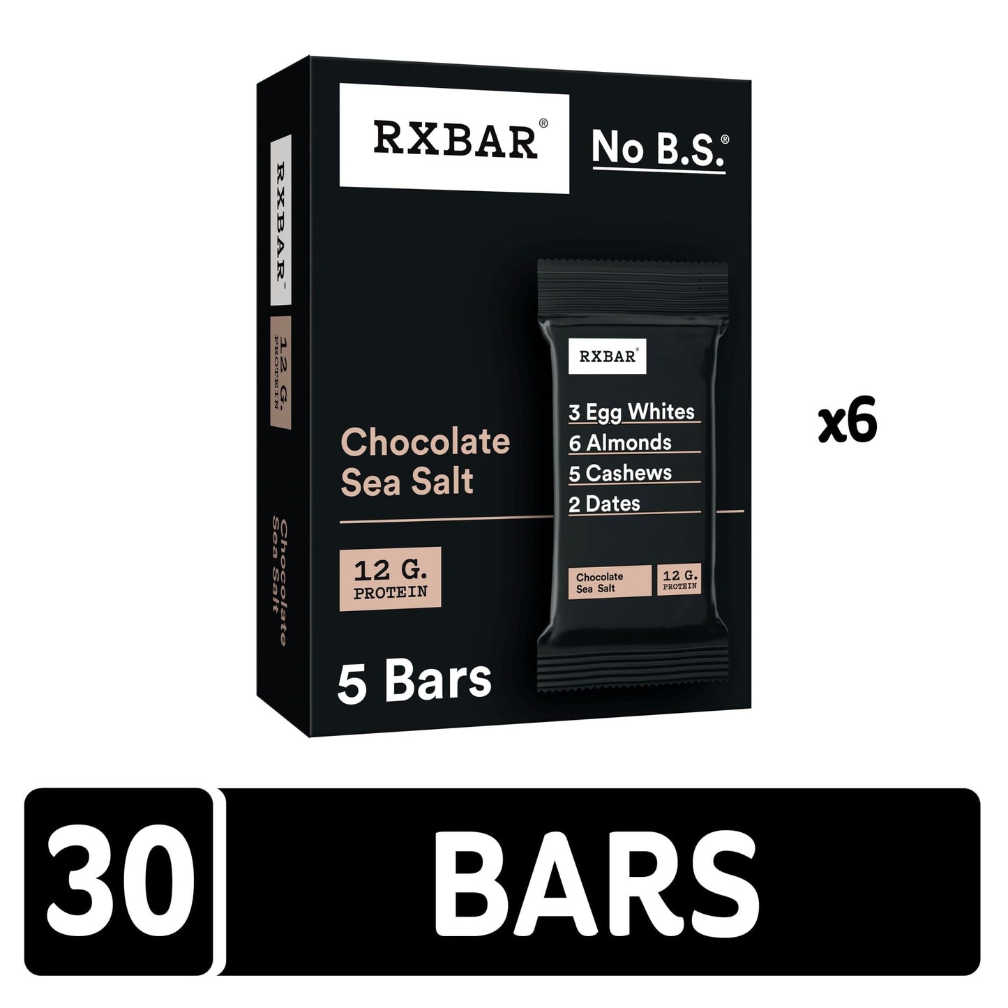 Chocolate Sea Salt Protein Snack Bars