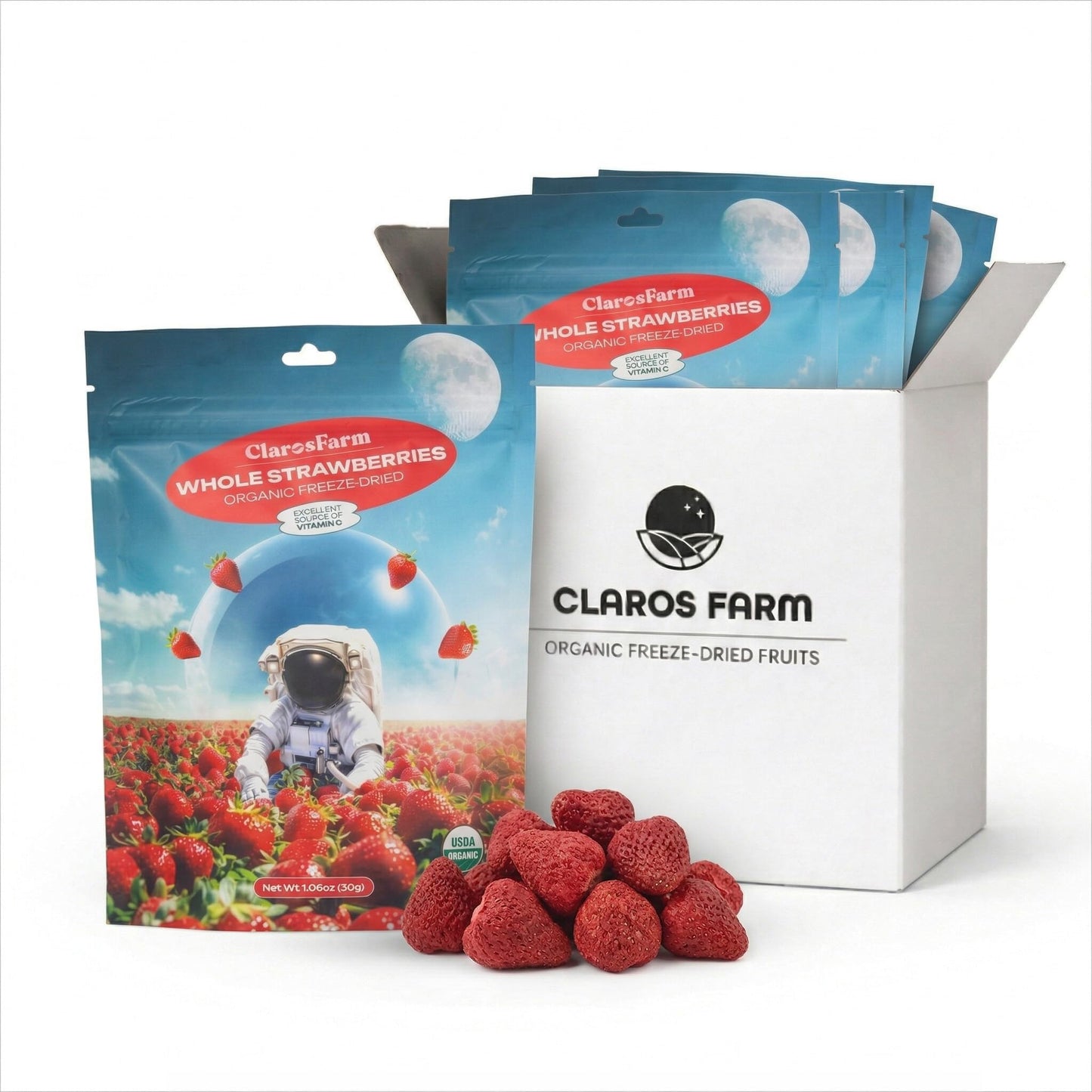 Freeze Dried Fruit Snacks – Organic No Sugar Added