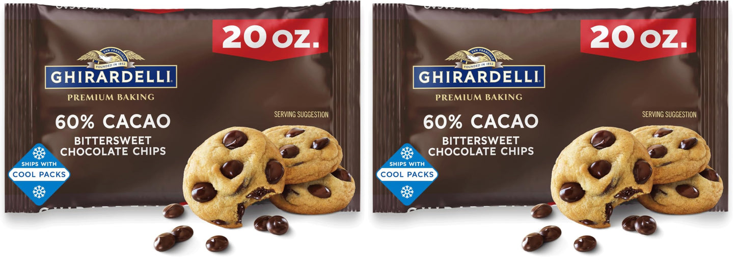 GHIRARDELLI Premium Chocolate Baking Chips