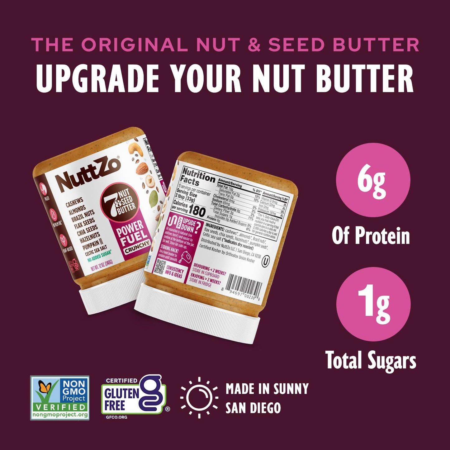 7 Nut & Seed Butter – Crunchy Superfood Spread