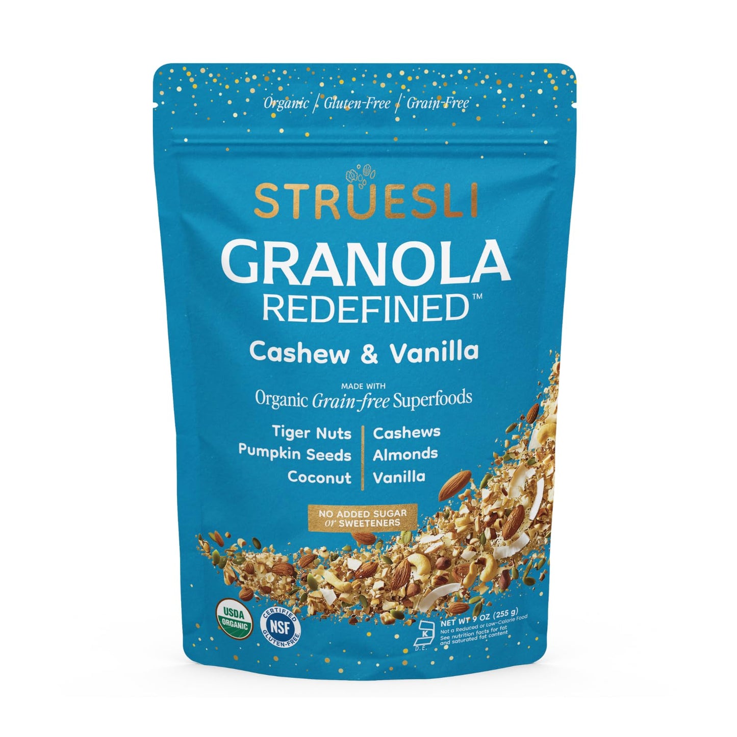 Organic Granola – Grain Free Chia Seed Snack